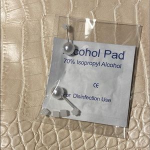 A pair of Pearl earrings